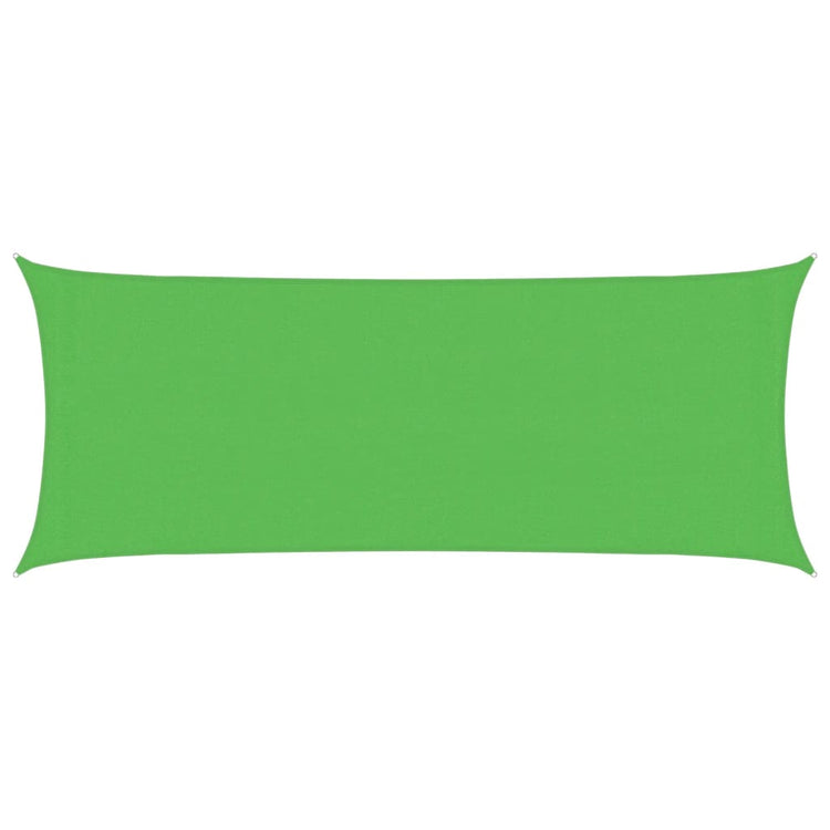Vidaxl Zonnezeil 160 g m² 2x5 m HDPE vert clair