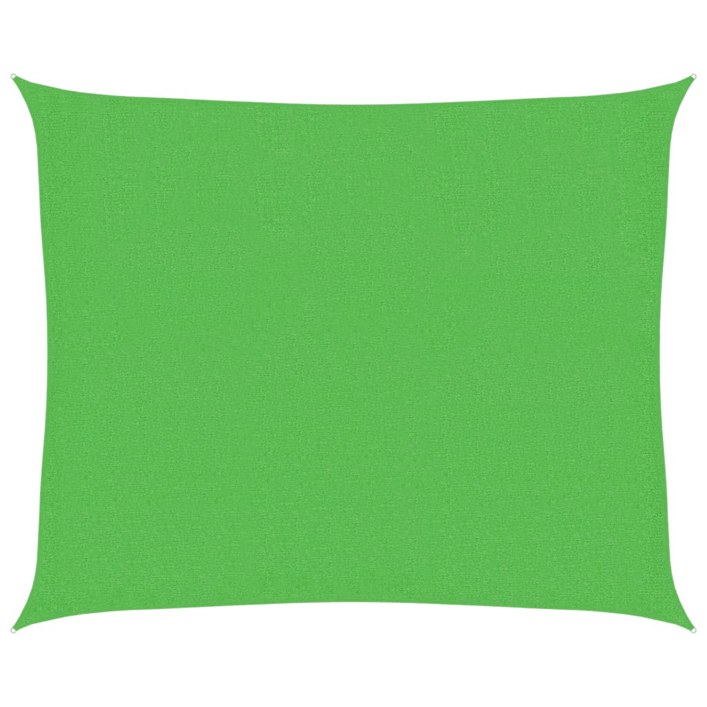 Vidaxx voile d'ombrage 160 g m² 2,5x3 m HDPE vert clair