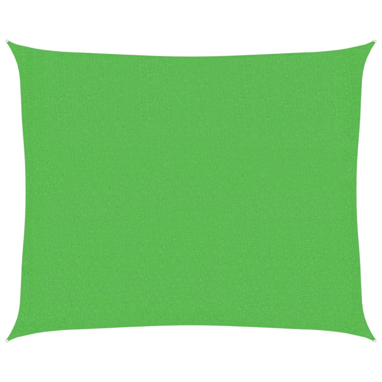 Vidaxx voile d'ombrage 160 g m² 2,5x3 m HDPE vert clair