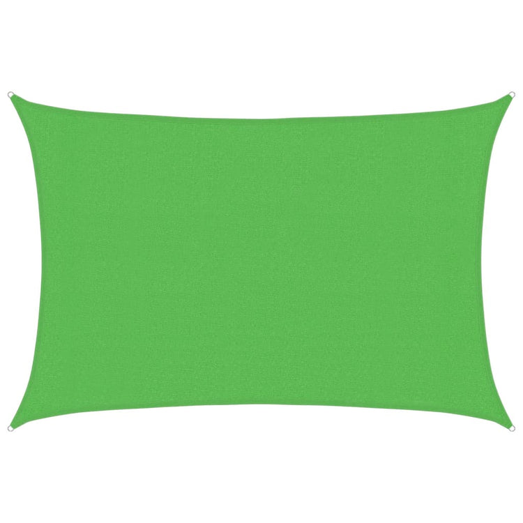 Vidaxl Zonnezeil 160 g m² 3x4,5 m HDPE vert clair