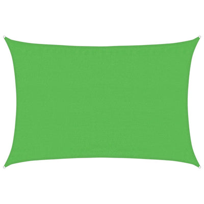 Vidaxl Zonnezeil 160 g m² 3,5x5 m HDPE vert clair