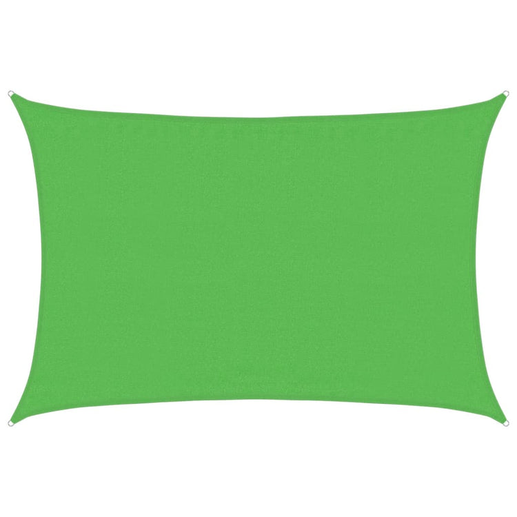 Vidaxl Zonnezeil 160 g m² 3,5x5 m HDPE vert clair