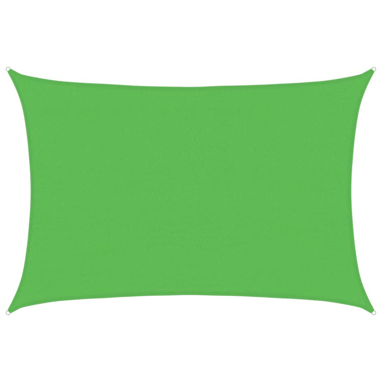 Vidaxl Zonnezeil 160 g m² 4x5 m HDPE vert clair