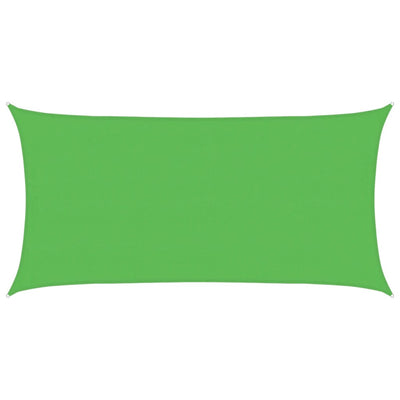 Vidaxl Zonnezeil 160 g m² 4x7 m HDPE vert clair