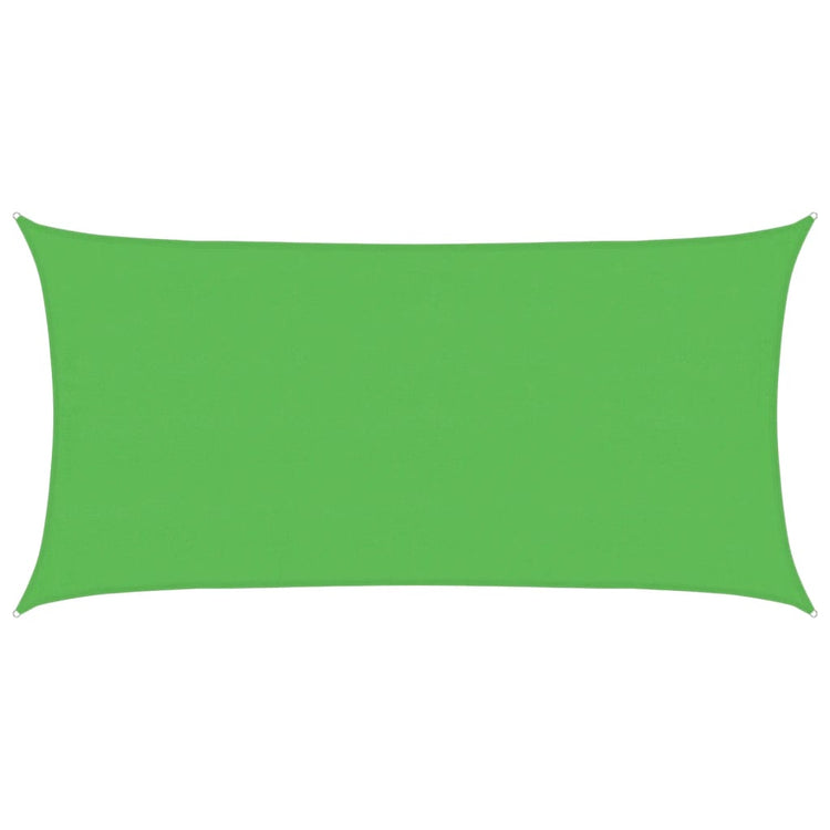 Vidaxl Zonnezeil 160 g m² 4x7 m HDPE vert clair