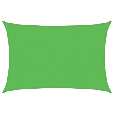 Vidaxl Zonnezeil 160 g m² 5x7 m HDPE vert clair