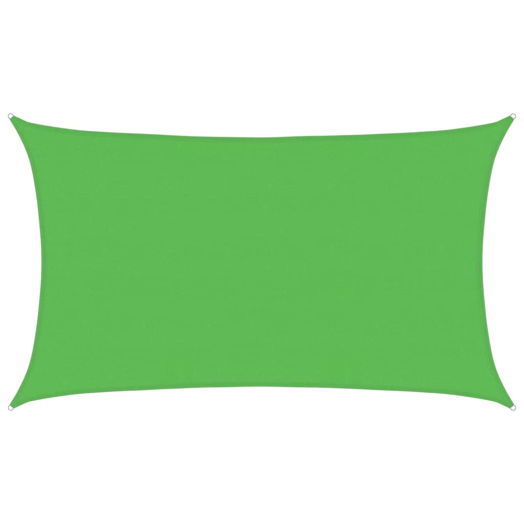 Vidaxx voile d'ombrage 160 g m² 5x8 m HDPE vert clair