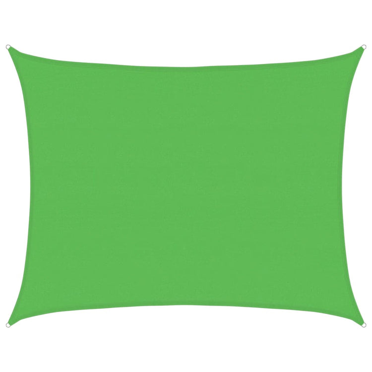 VidaXL voile d'ombrage 160 g m² 6x7 m HDPE vert clair