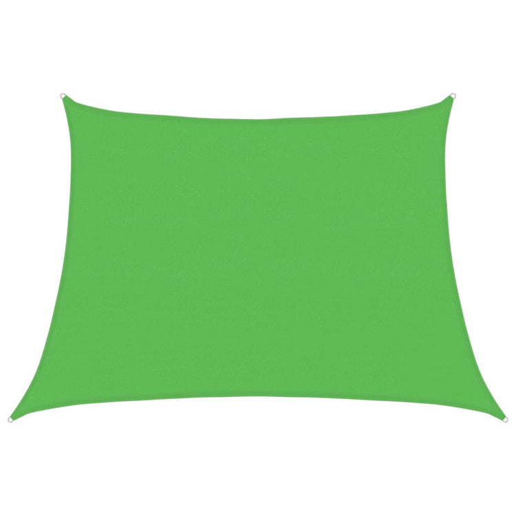 Vidaxl Zonnezeil 160 g m² 4 5x3 m HDPE vert clair