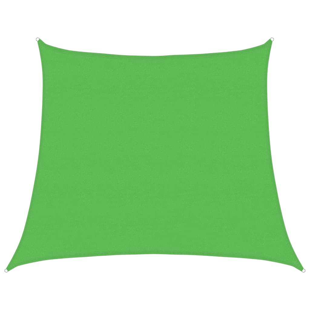 VidaXL voile d'ombrage trapèze 160 g m² 4 5x4 m HDPE vert clair