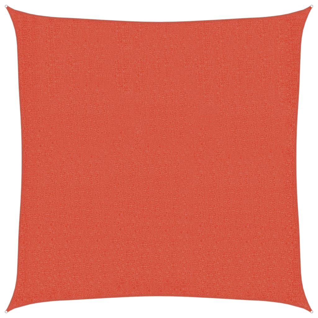 Vidaxx voile d'ombrage 160 g m² 2x2 m HDPE couleur terre cuite