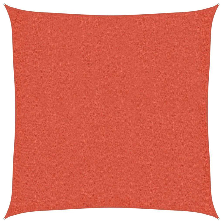 Vidaxl Zonnezeil 160 g m² carré 3,6x3,6 m en terre cuite HDPE colorée