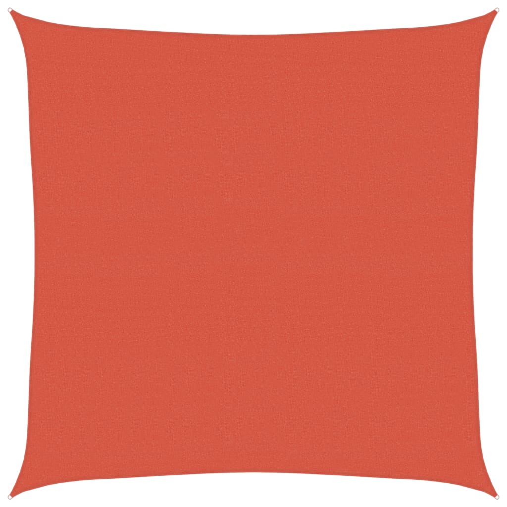 Vidaxl Zonnezeil 160 g m² 4x4 M HDPE Colore en terre cuite