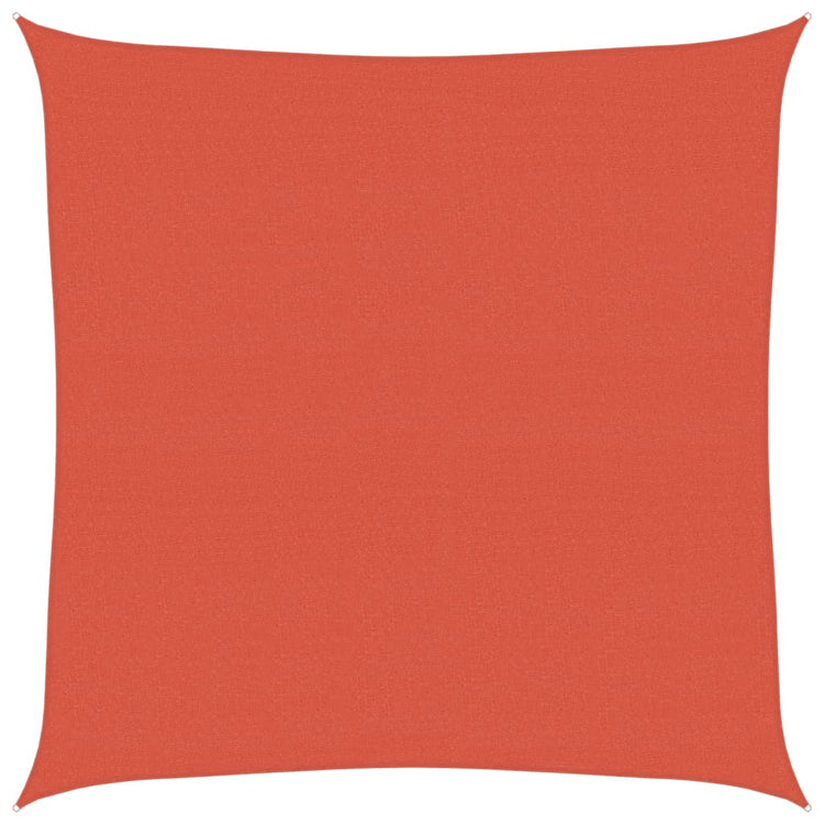 Vidaxl Zonnezeil 160 g m² 4x4 M HDPE Colore en terre cuite