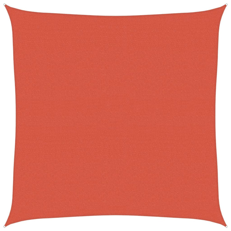 VidaXL voile d'ombrage 160 g m² 7x7 m HDPE couleur terre cuite