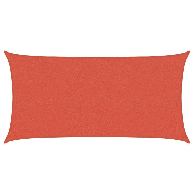 Vidaxl Zonnezeil 160 g m² 2x4 m HDPE en terre cuite