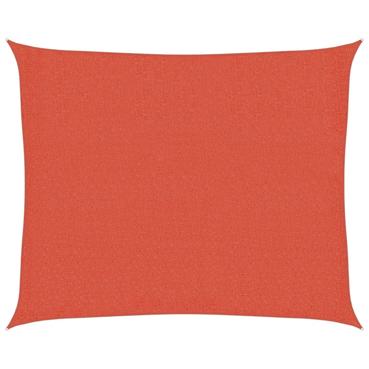 Vidaxl Zonnezeil 160 g m² 2,5x3 m HDPE en terre cuite colorée