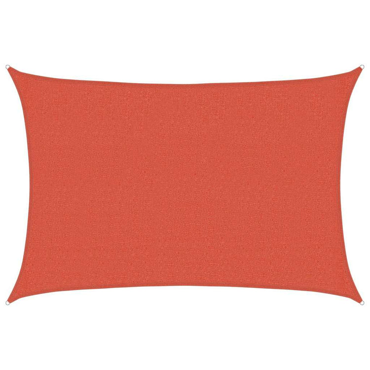 Vidaxl Zonnezeil 160 g m² 2,5x3,5 m HDPE en terre cuite colorée
