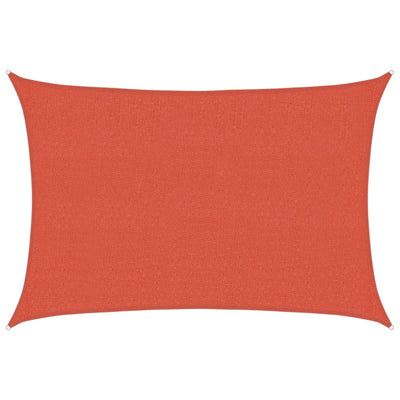 Vidaxl Zonnezeil 160 g m² 2,5x4 m HDPE Colore en terre cuite