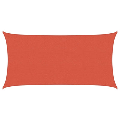 Vidaxl Zonnezeil 160 g m² 2,5x5 m HDPE en terre cuite