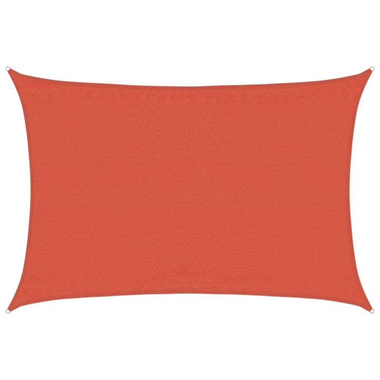 Vidaxl Zonnezeil 160 g m² rectangulaire 3,5x4,5 m en terre cuite HDPE -Colored
