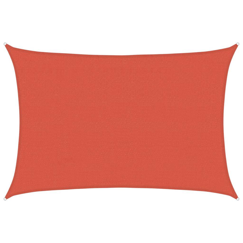 Vidaxl Zonnezeil 160 g m² 4x6 m HDPE Colore en terre cuite