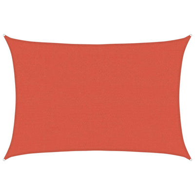 Vidaxl Zonnezeil 160 g m² 4x6 m HDPE Colore en terre cuite