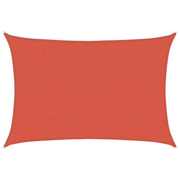 Vidaxl Zonnezeil 160 g m² 4x6 m HDPE Colore en terre cuite