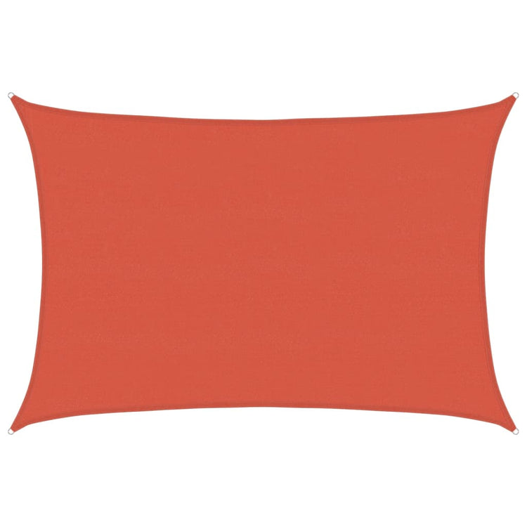 Vidaxl Zonnezeil 160 g m² 5x7 M HDPE Colore en terre cuite