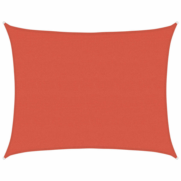 Vidaxl Zonnezeil 160 g m² 6x7 m HDPE Colore en terre cuite