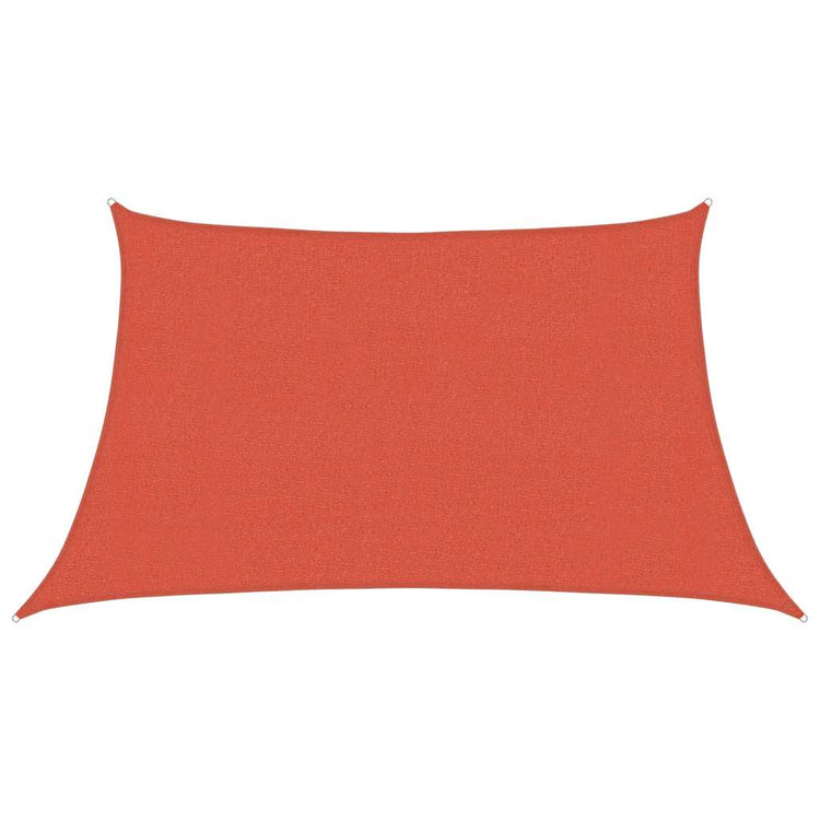Vidaxl Zonnezeil 160 g m² 3 4x2 m HDPE en terre cuite colorée