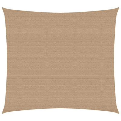 Vidaxl Zonnezeil 160 g m² 4x4 m hdpe taupe