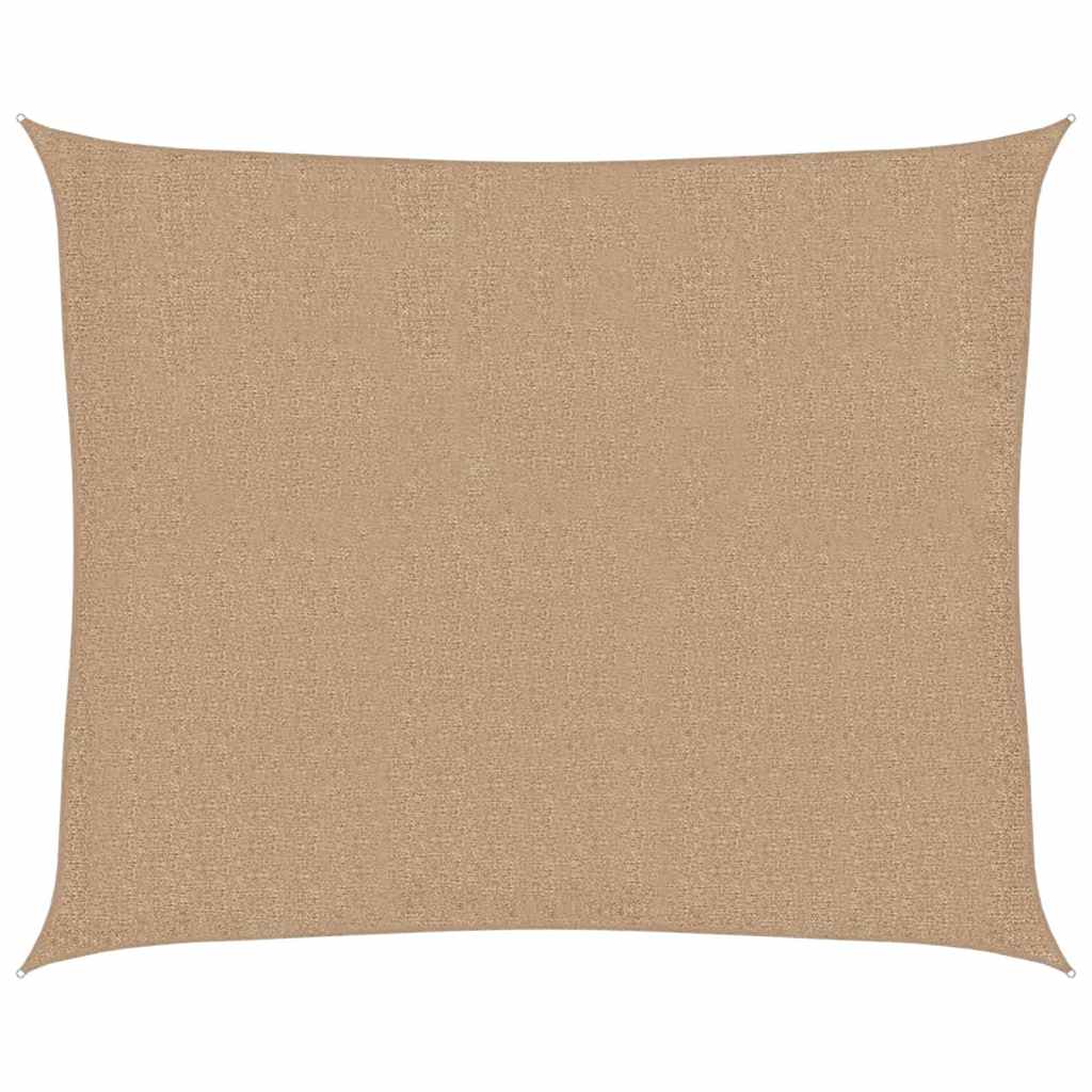 Vidaxl Zonnezeil 160 g m² 2,5x3 m HDPE Taupe