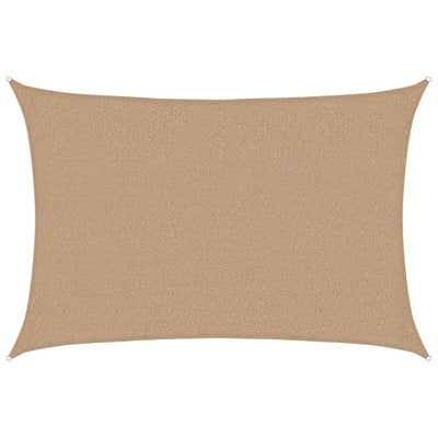 Vidaxl Zonnezeil 160 g m² 2,5x3,5 m HDPE Taupe