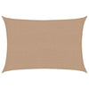 Vidaxl Zonnezeil 160 g m² 2,5x4 m HDPE Taupe