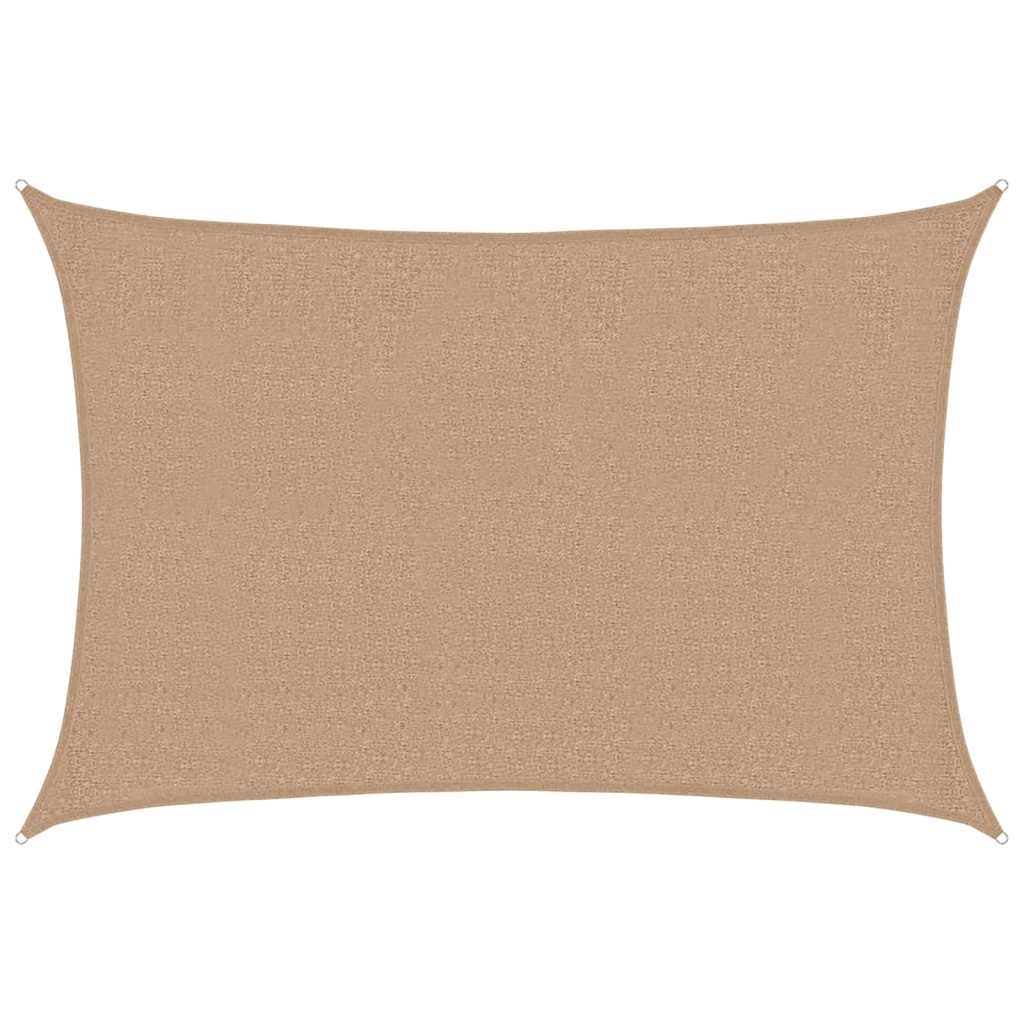 Vidaxl Zonnezeil 160 g m² 2,5x4 m HDPE Taupe