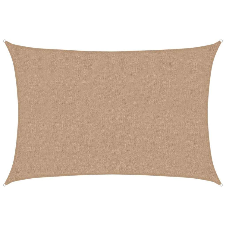 Vidaxl Zonnezeil 160 g m² 2,5x4 m HDPE Taupe