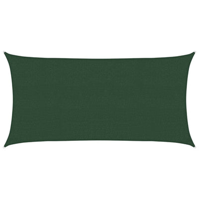 Vidaxx voile d'ombrage 160 g m² 2x3,5 m HDPE vert foncé
