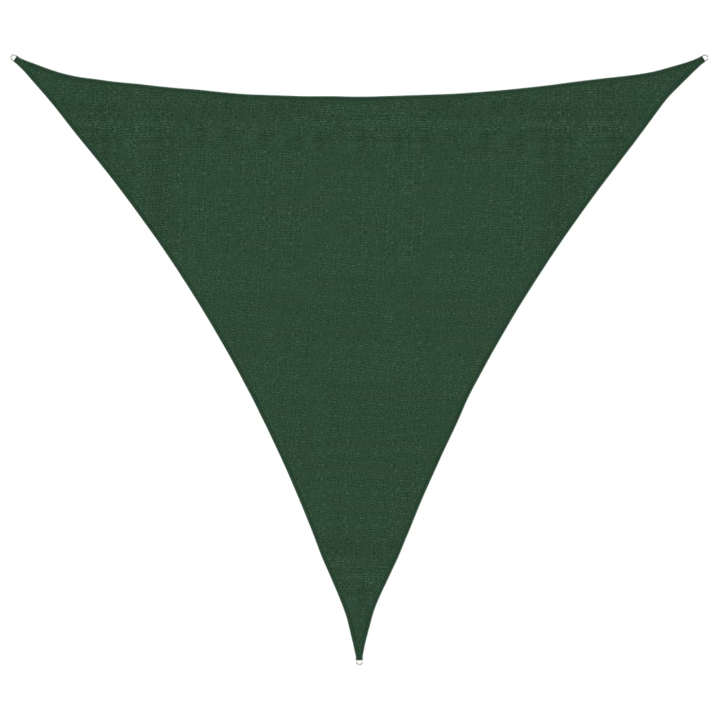 Vidaxx voile d'ombrage 160 g m² 3x3x3 m HDPE vert foncé