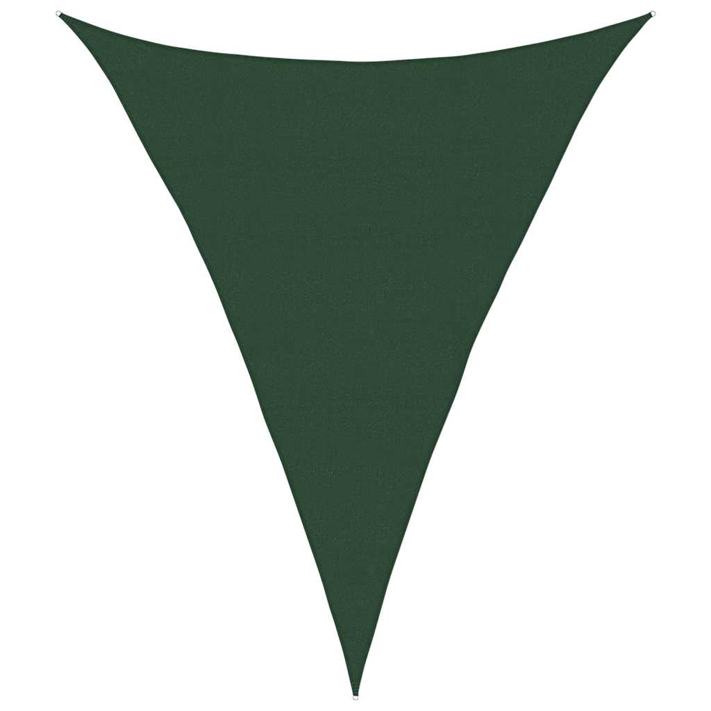 Vidaxx voile d'ombrage 160 g m² 5x7x7 m HDPE vert foncé