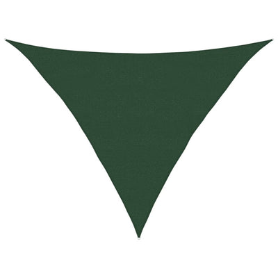 Vidaxl Zonnezeil 160 g m² 5x5x6 m HDPE vert foncé