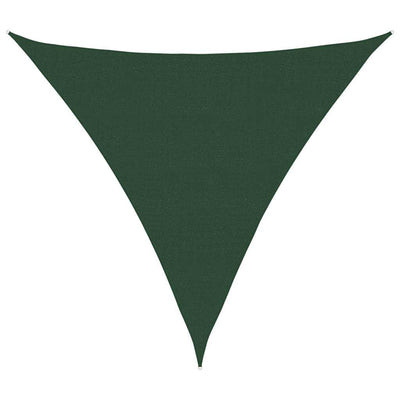 Vidaxx voile d'ombrage triangulaire 160 g m² 6x6x6 m HDPE vert foncé