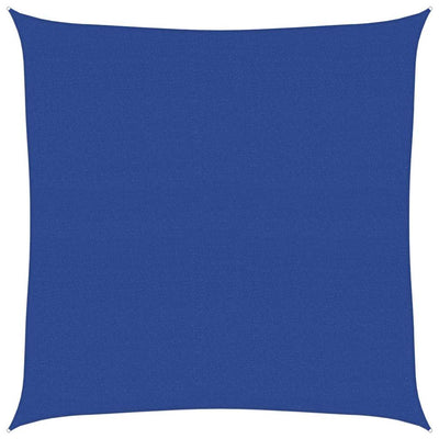 Vidaxl Zonnezeil 160 g m² carré 5x5 m en bleu HDPE
