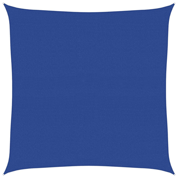 Vidaxl Zonnezeil 160 g m² carré 5x5 m en bleu HDPE