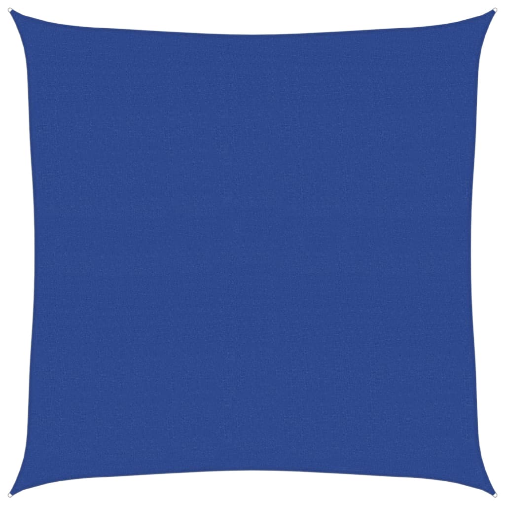 Vidaxx voile d'ombrage 160 g m² carré 7x7 m HDPE bleu