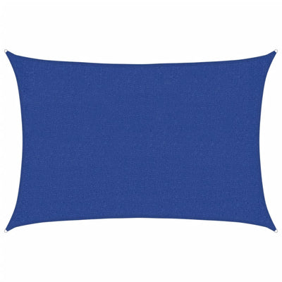 Vidaxl Zonnezeil 160 g m² 2x3 m HDPE Bleu