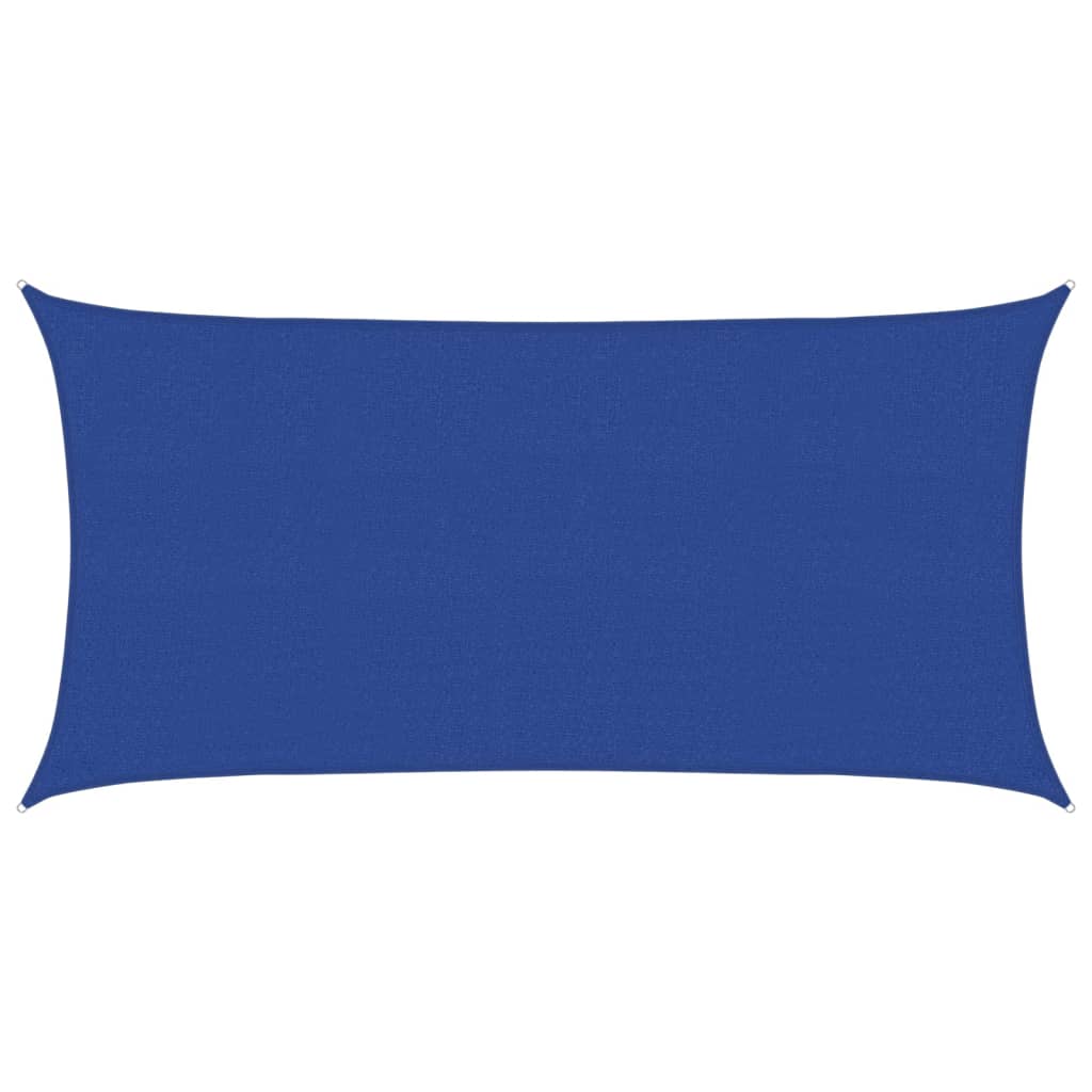 Vidaxl Zonnezeil 160 g m² 2x3,5 m HDPE Bleu