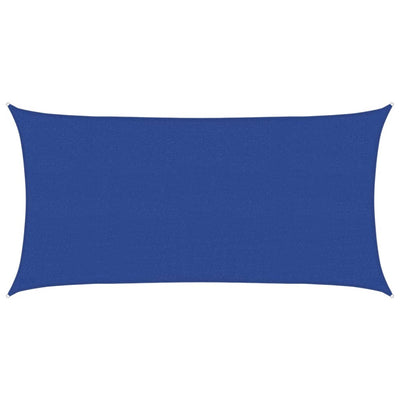 Vidaxl Zonnezeil 160 g m² 2x3,5 m HDPE Bleu