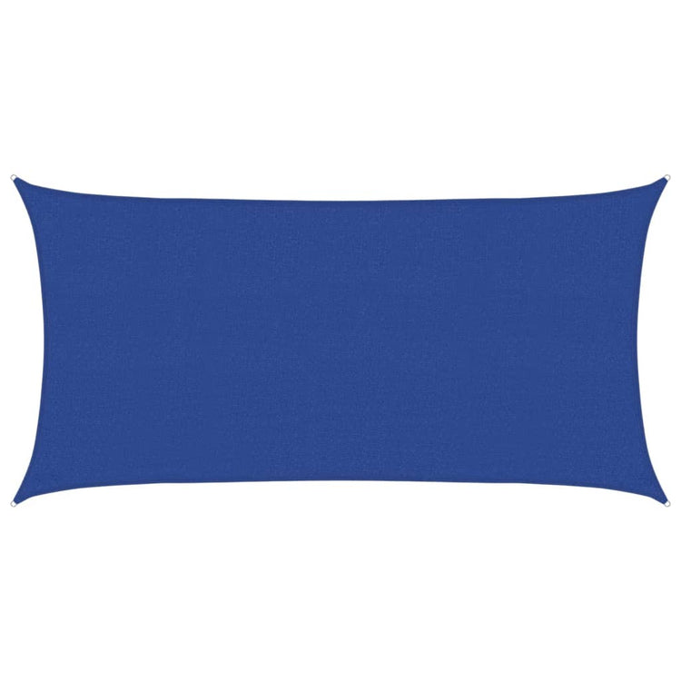 Vidaxl Zonnezeil 160 g m² 2x3,5 m HDPE Bleu