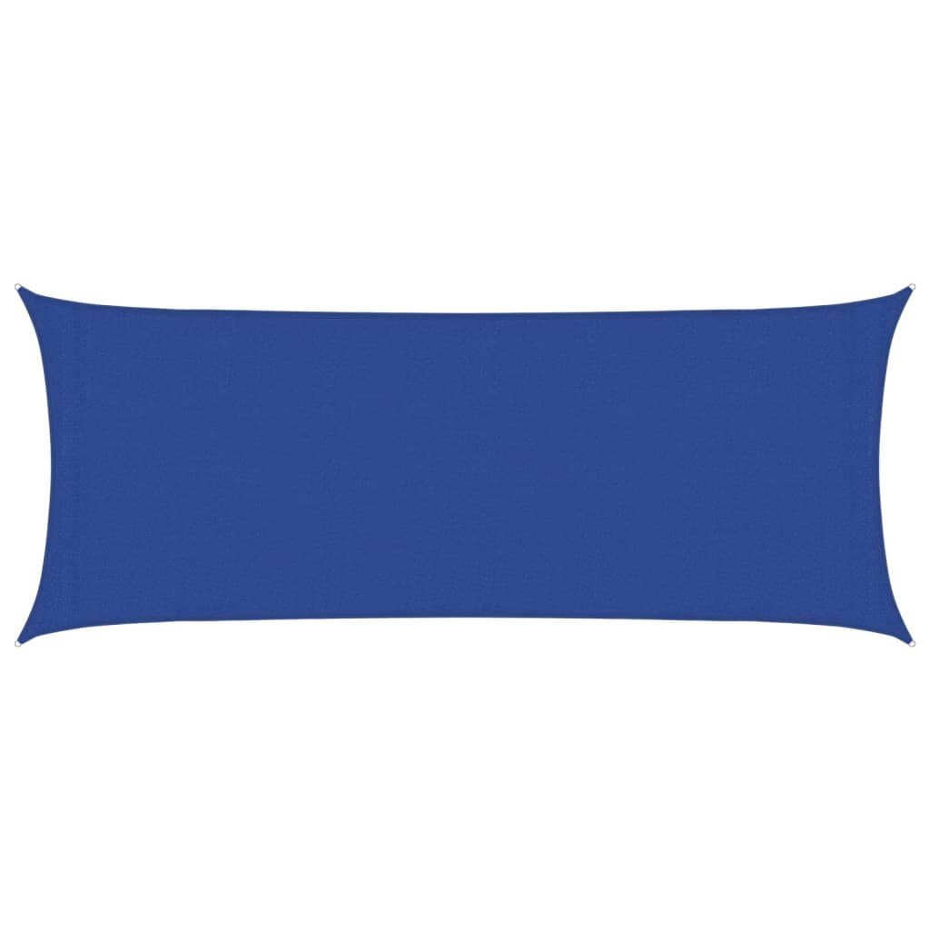 Vidaxl Zonnezeil 160 g m² 2x5 m HDPE Bleu